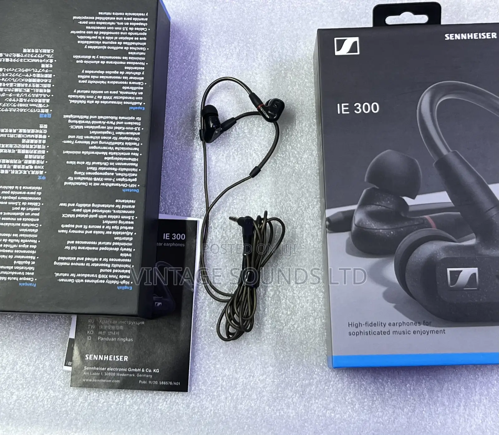 Sennheiser Consumer Audio IE 300 in-Ear Audiophile Headphone