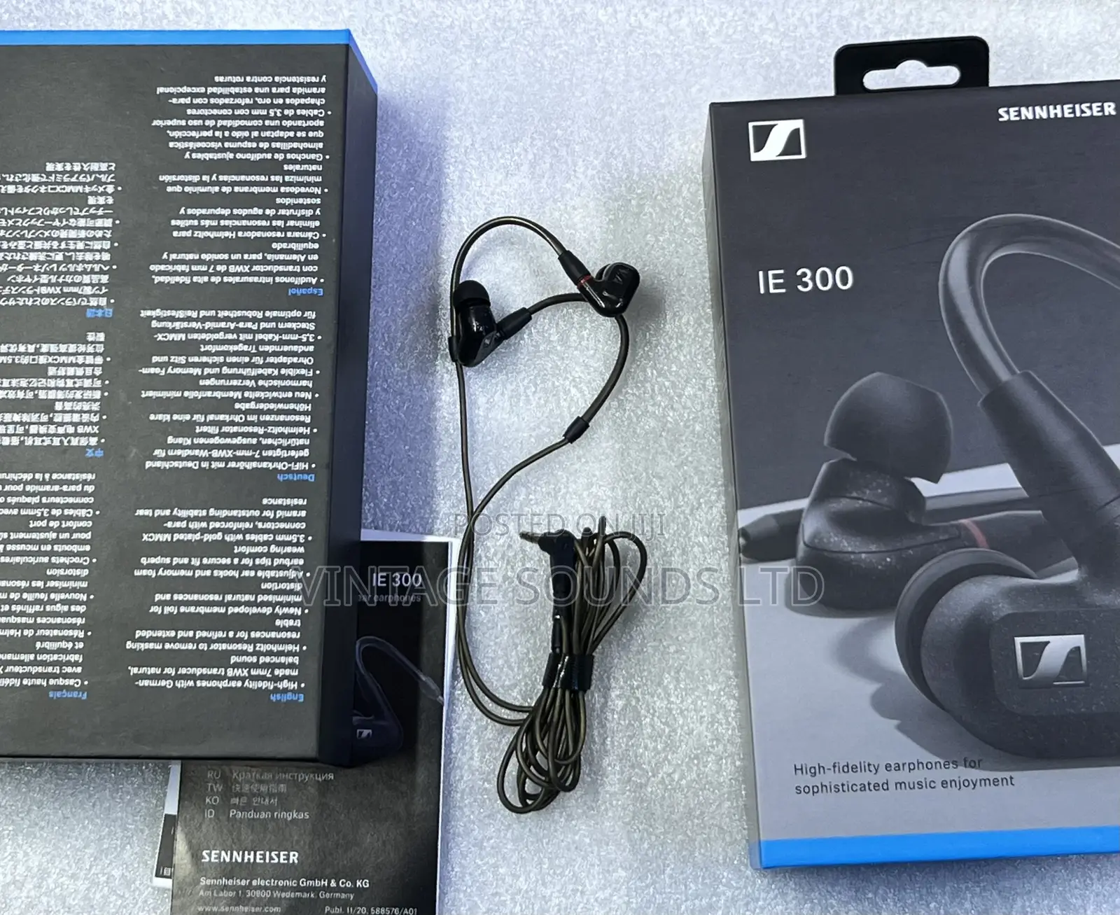 Sennheiser Consumer Audio IE 300 in-Ear Audiophile Headphone