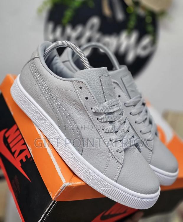 Gray Puma Sneakers for Men