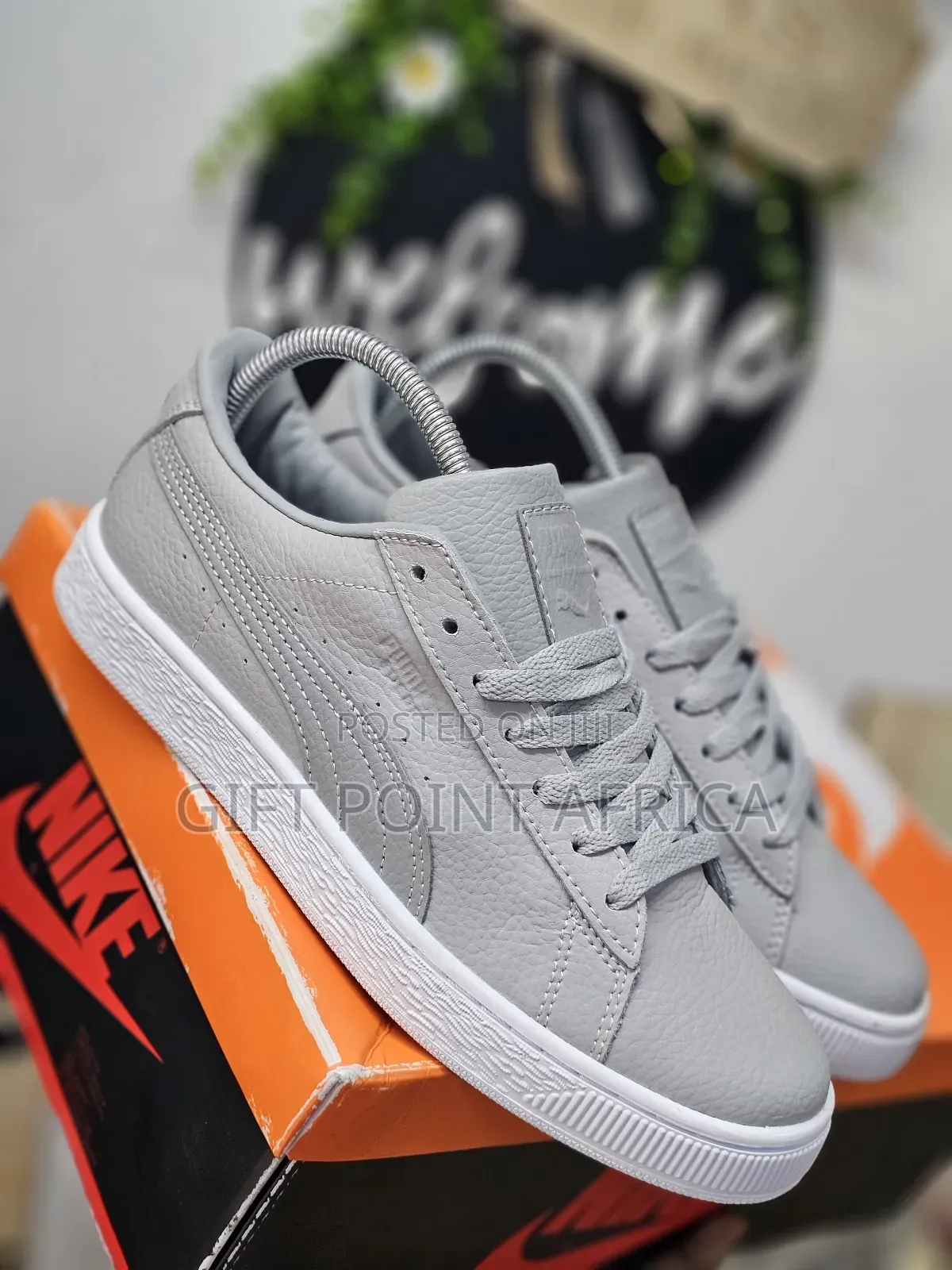 Gray Puma Sneakers for Men