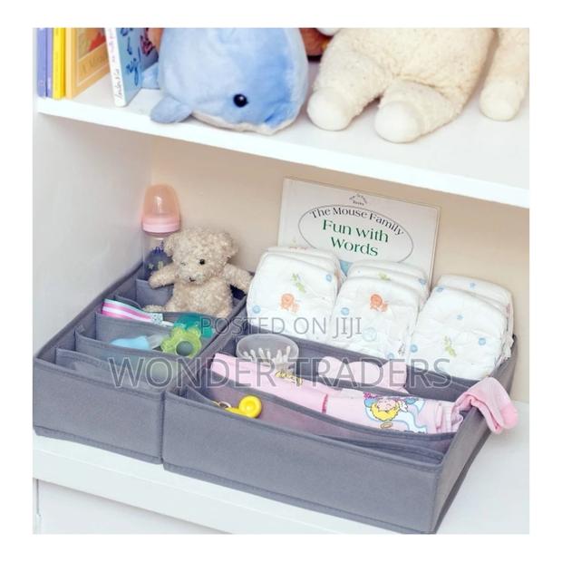 4 PCS Underwear Drawer Organizers Divider, - thumbnail 2