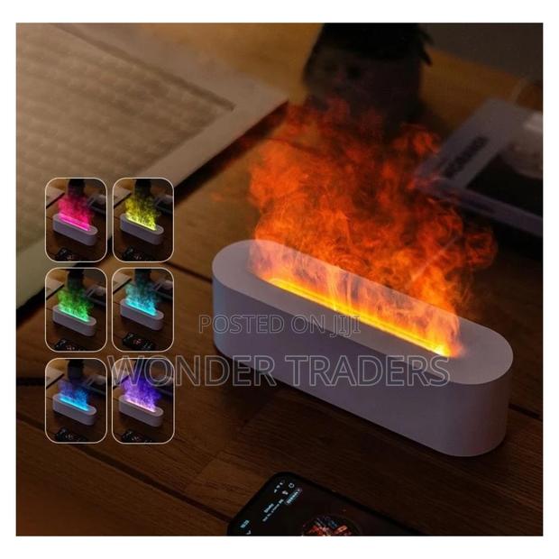 *Flame Aromatherapy Diffuser Quiet USB Air Humidifier* - main view