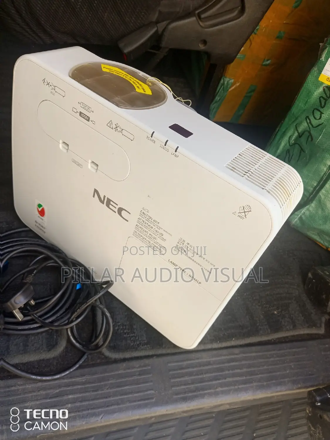 Both the Projector Screen Projector for Hire