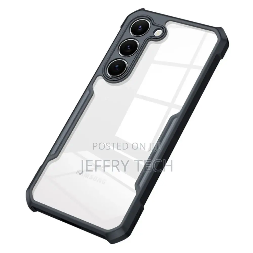 Shockproof Hybrid Cover for Samsung Galaxy S23 - Black