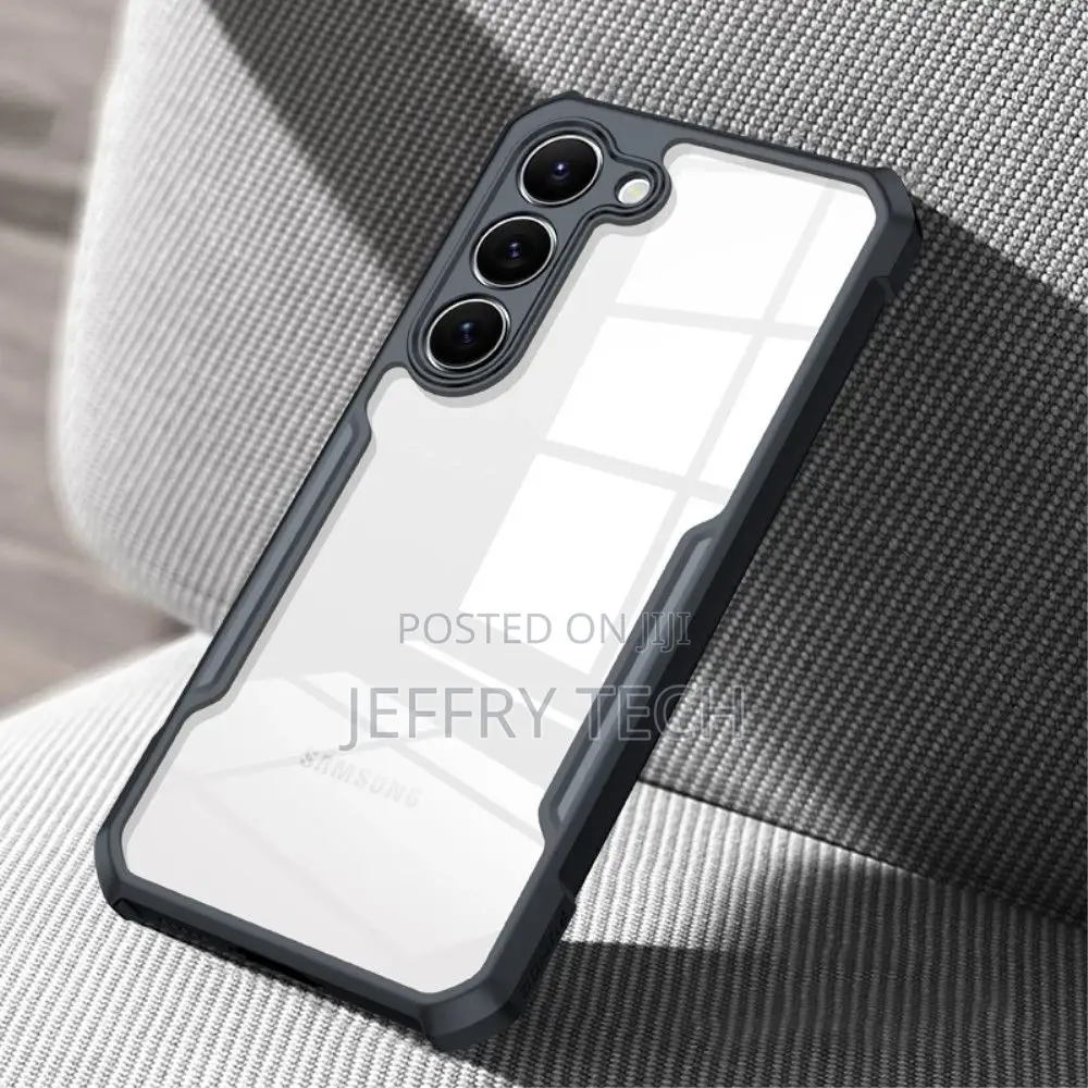 Shockproof Hybrid Cover for Samsung Galaxy S23 - Black