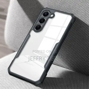 Shockproof Hybrid Cover for Samsung Galaxy S23 - Black