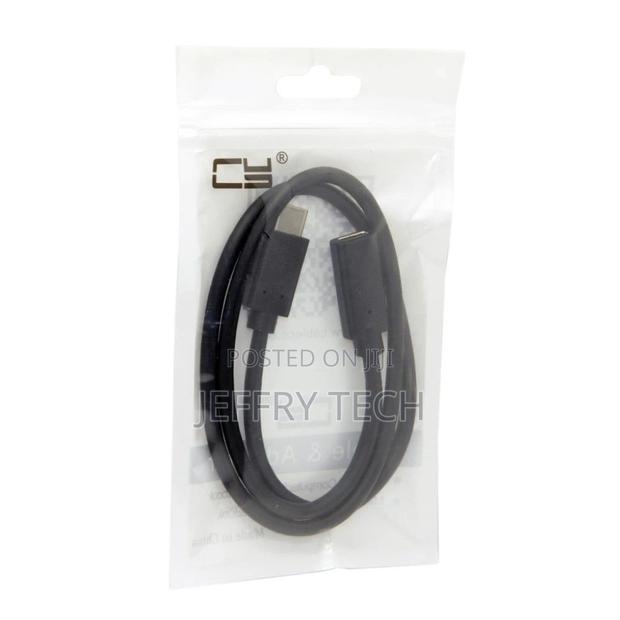 Universal USB 3.1 Type C Male to Female Data Cable - thumbnail 2