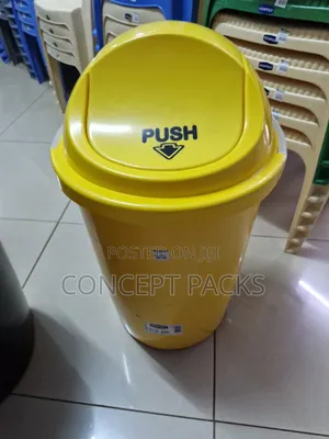 60 Litres Plastic Swing Bin.