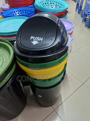 60 Litres Plastic Swing Bin.