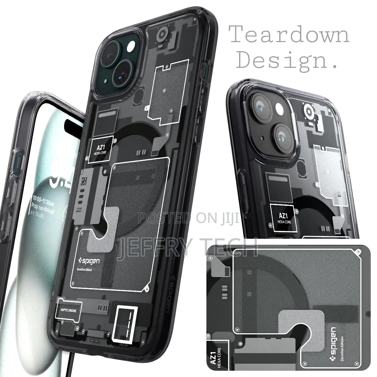 Spigen Ultra Hybrid Magfit Back Cover Case for iPhone 15
