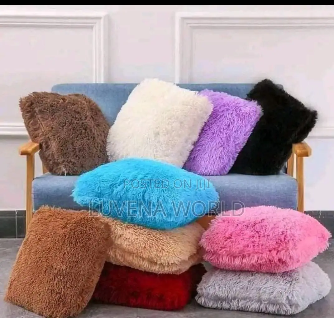 Fluffy Throw Pillows Cases