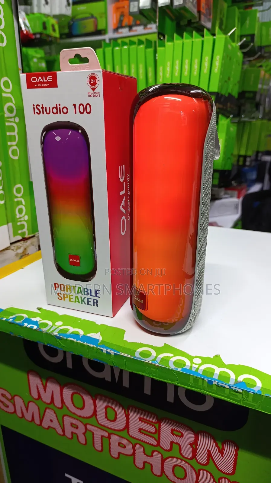 Oale Istudio 100 Bluetooth Speaker RGB Colorful Lighting