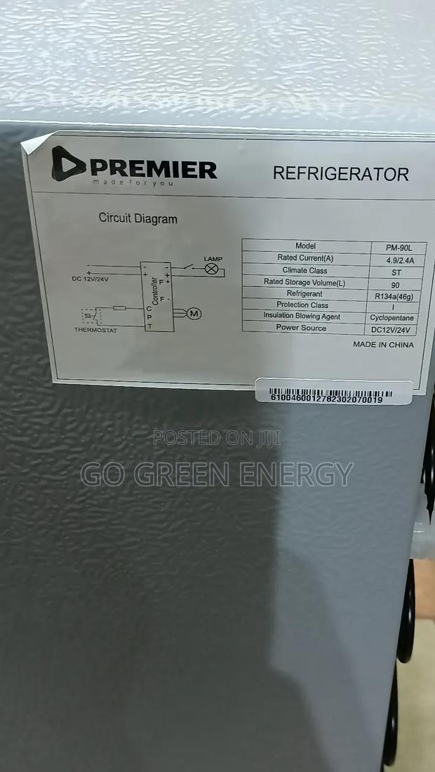 DC Premier Solar Refrigerator - thumbnail 2