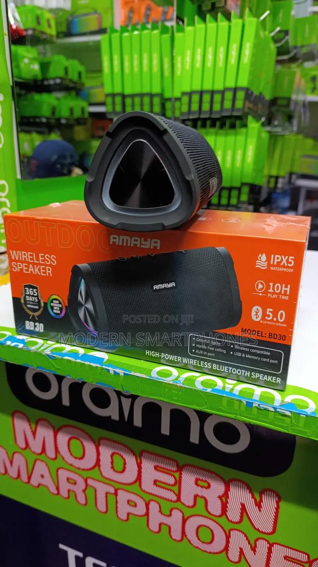 Amaya BD30 Wireless Bluetooth Speaker IPX5 Waterproof. TWS - thumbnail 3