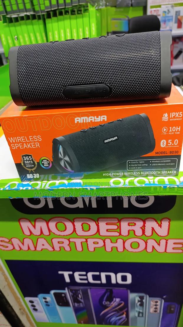 Amaya BD30 Wireless Bluetooth Speaker IPX5 Waterproof. TWS - thumbnail 5