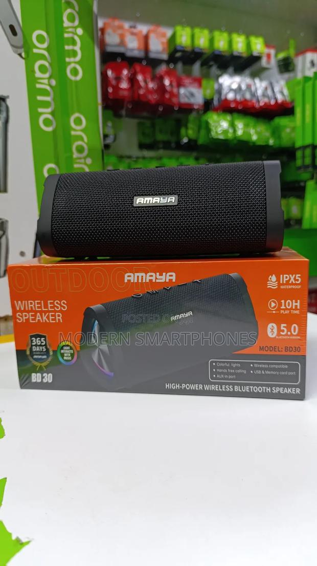 Amaya BD30 Wireless Bluetooth Speaker IPX5 Waterproof. TWS - thumbnail 6