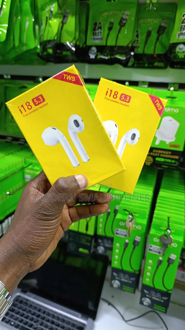 I18 TWS Wireless Twins Bluetooth Earbuds - main view