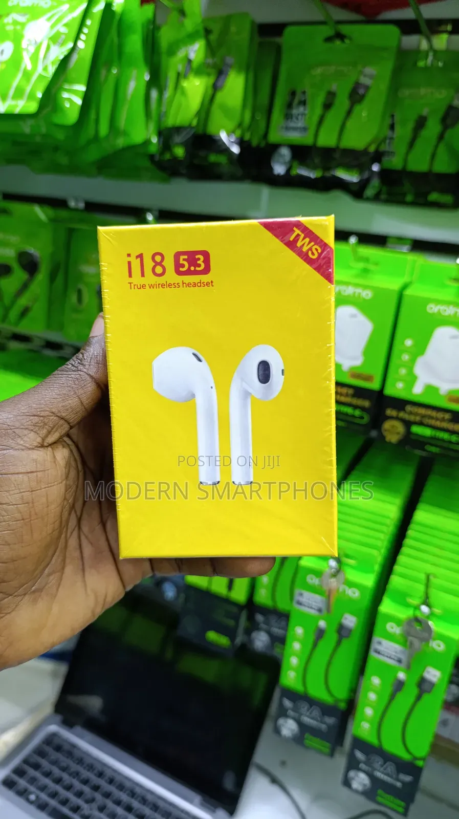 I18 TWS Wireless Twins Bluetooth Earbuds