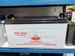 Starmax 150ah 12V 20 HRS Solar Battery Germany Standard