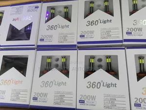 360° LED Bulbs H4 H11 200w