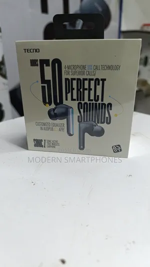 Tecno Sonic 1 Wireless Earbuds ENC Bluetooth Earphones