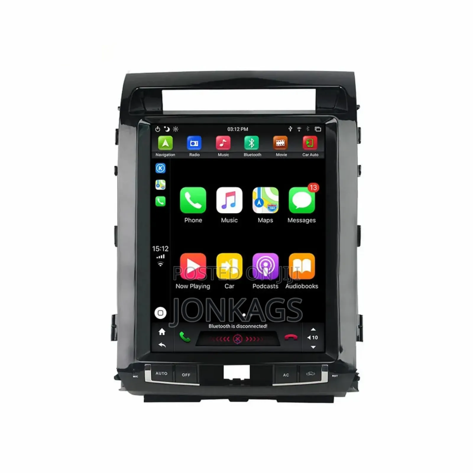 Android Tesla 12.1 Inches for Landcruiser 200, 2007-2015