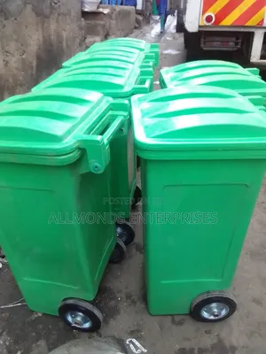 Garbage Bin 120 Litres With Wheels
