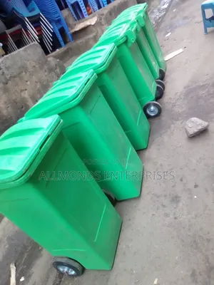 Garbage Bin 120 Litres With Wheels