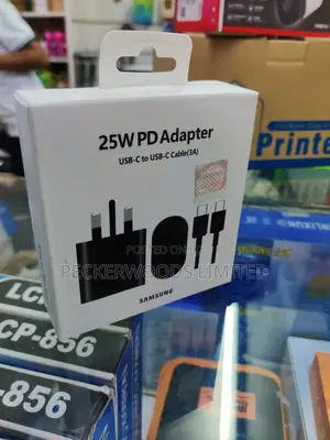 Samsung Fast Charging Adapter 25w Pd Adapter C-C Cable
