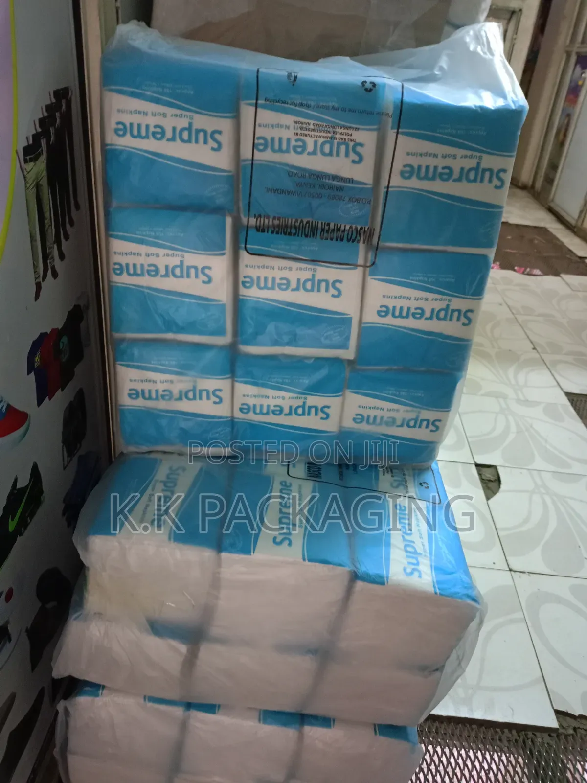 Supreme Serviettes 18pkts Per Bale