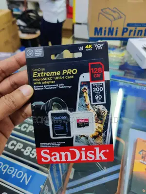 Sandisk Extreme PRO/ 128gb SD Card Brand New