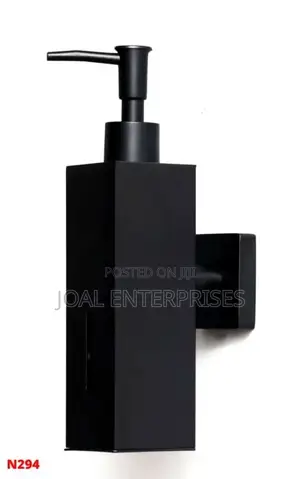 Black Soap Dispenser