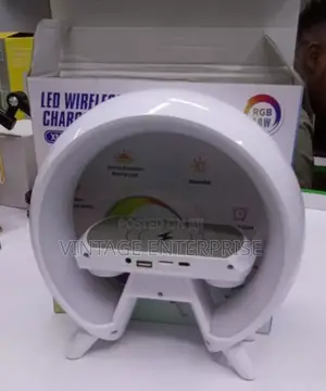Speaker , LED Wireless Charging Speaker