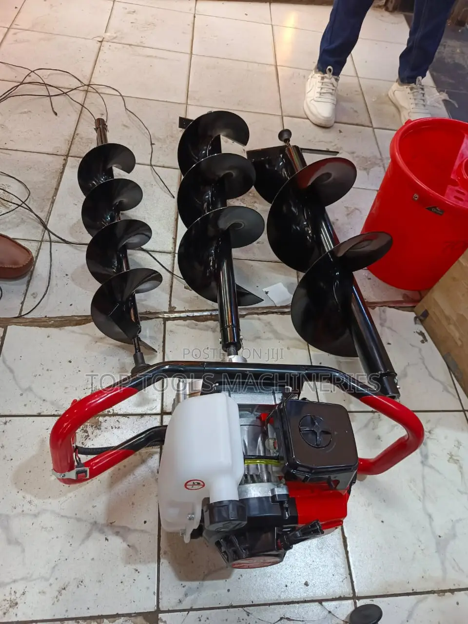 Premier Earth Auger With 3 Bits