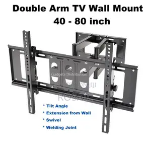 Double Arm Tv Wall Mount 40-80 Inches