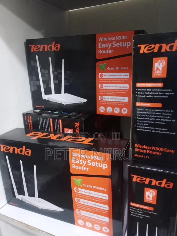 Tenda F3 N300 300mbps Wireless Router - main view
