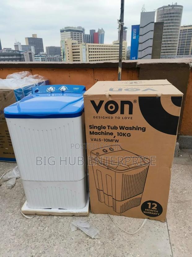 Von 10kg Single Tub Washing Machine at - main view