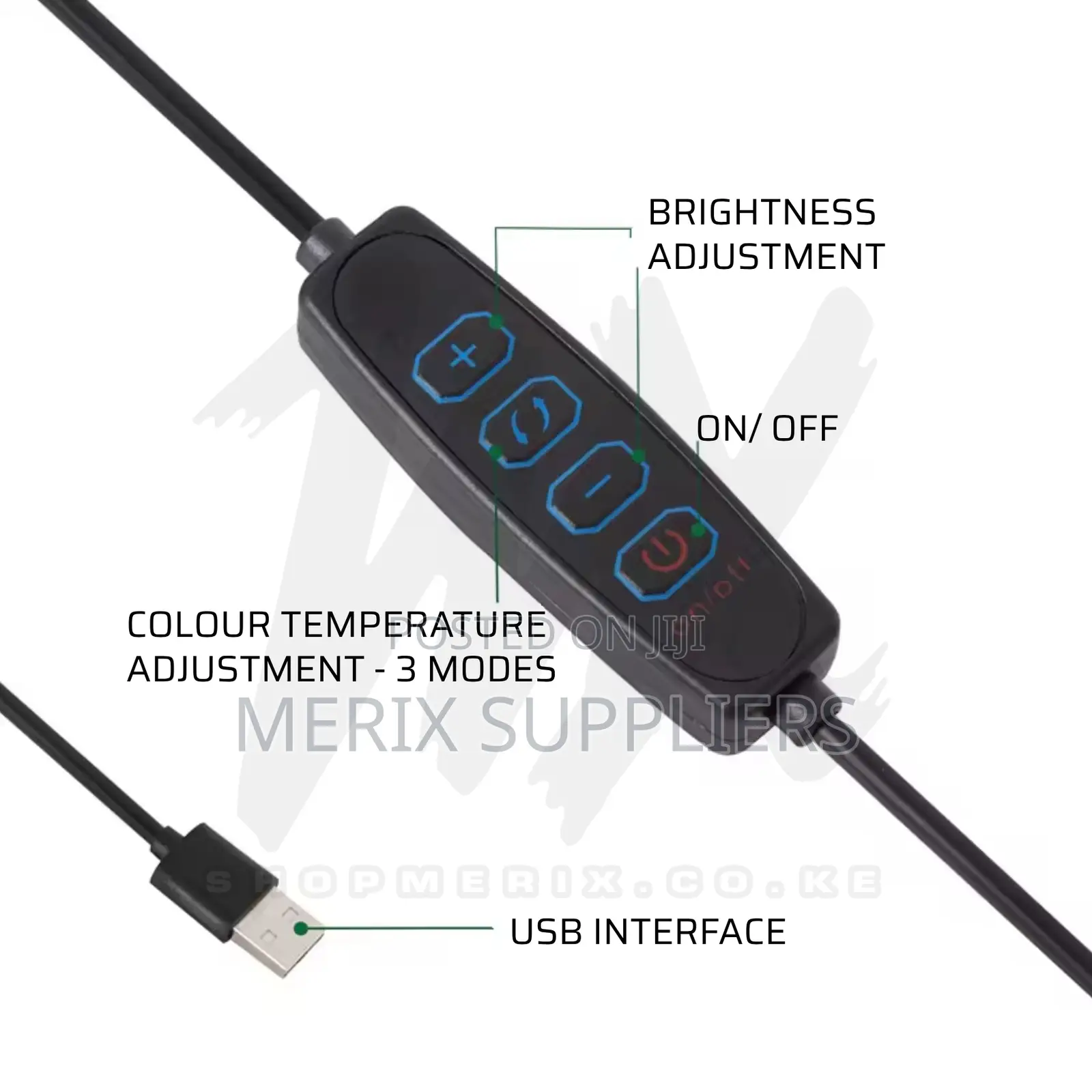 Adjustable Dimmable Usb Led Desk Lamp – With Clamp