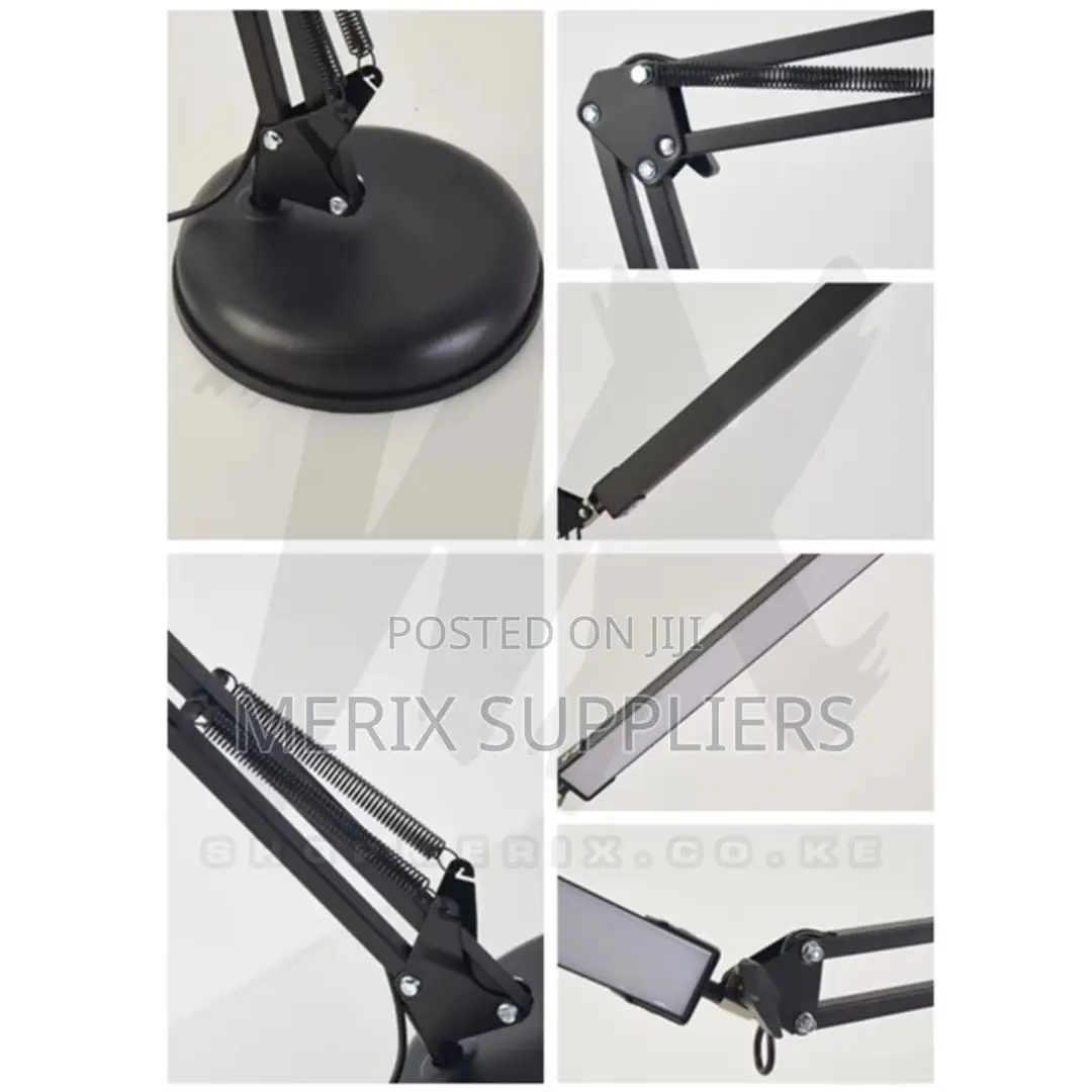 Adjustable Dimmable Usb Led Desk Lamp – With Base