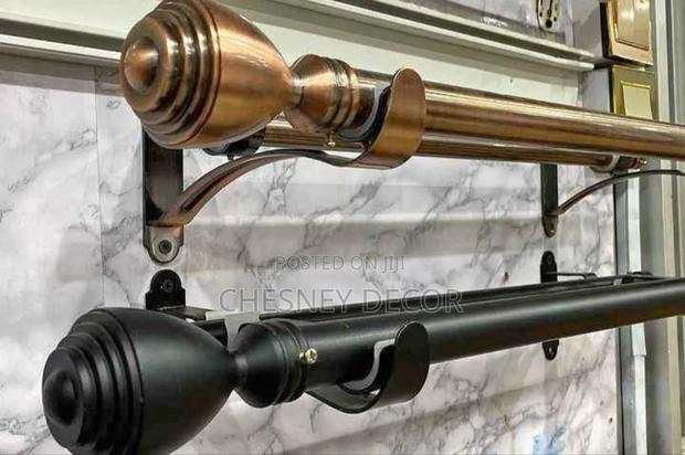 Durable Juakali Curtain Rods and Accessories