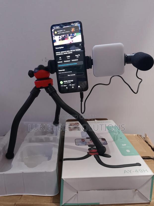 Amazing Video Making Kit, Flexible Tripod - thumbnail 2