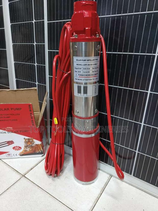 Tiger 50m Head 400watts Solar Submersible Pump