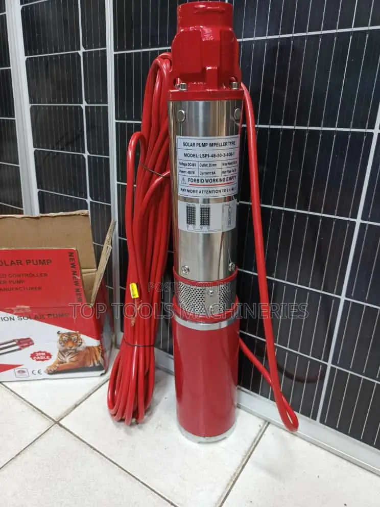 Tiger 50m Head 400watts Solar Submersible Pump