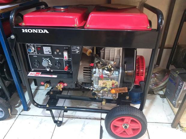 Professional Honda Welding DIESEL Generator - main view