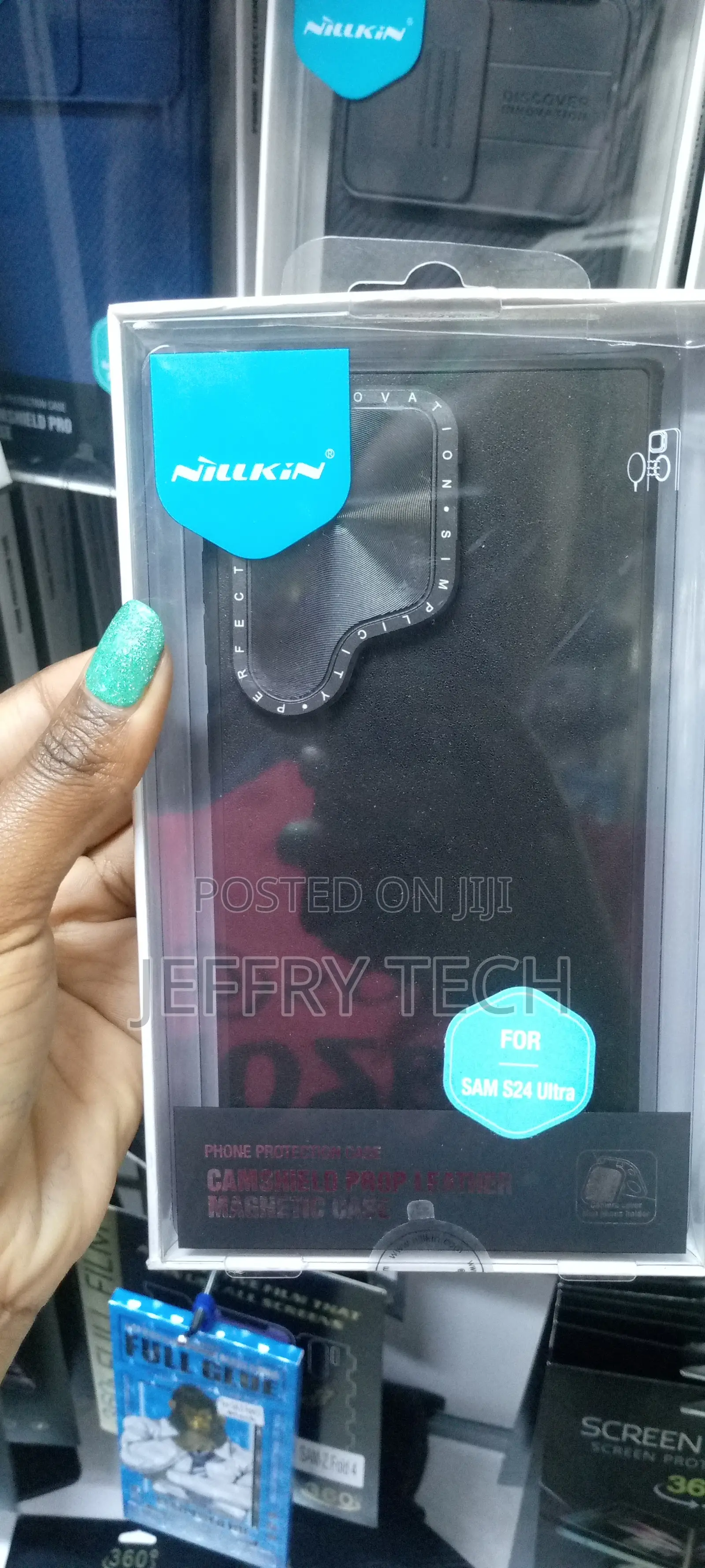 For Samsung Galaxy S24 Ultra Case Nillkin Aramid Fiber