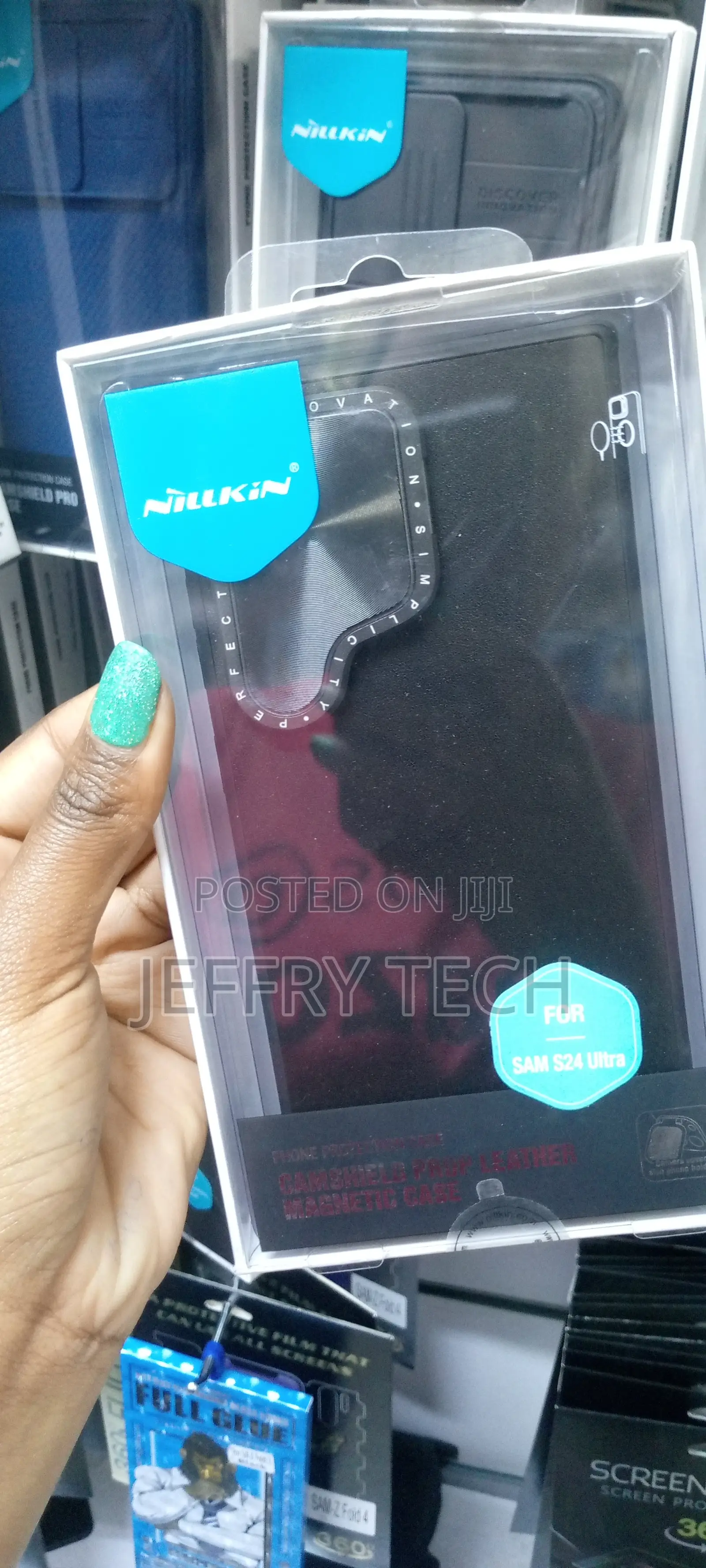 For Samsung Galaxy S24 Ultra Case Nillkin Aramid Fiber