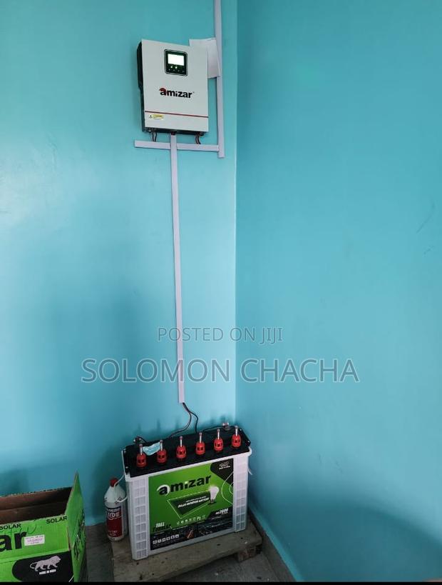 Amizar 1.8kw Complete Solar Hybrid Package - main view