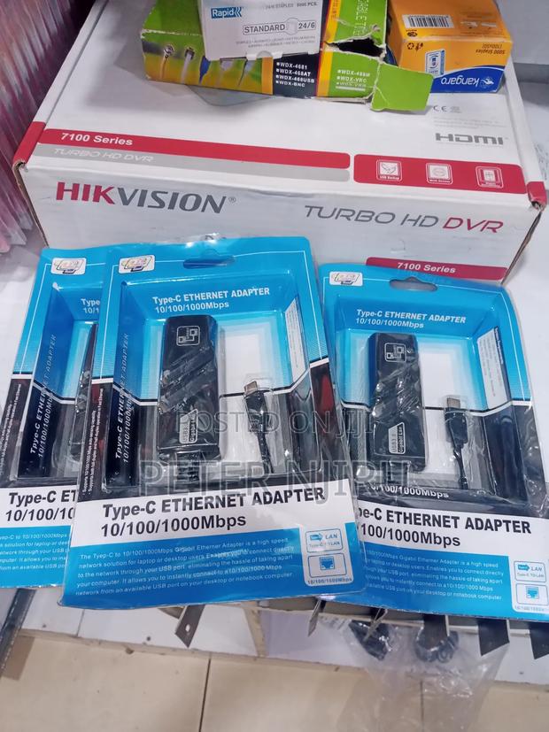 ORIGINAL Generic USB C Ethernet Lan Adapter - main view