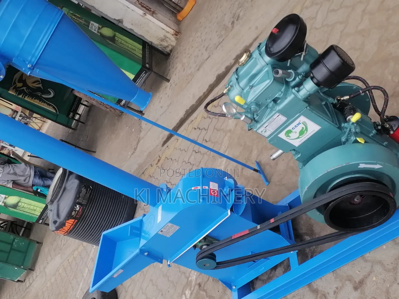 Gam38qc DIESEL 10hp Poshomill Heavy Duty.