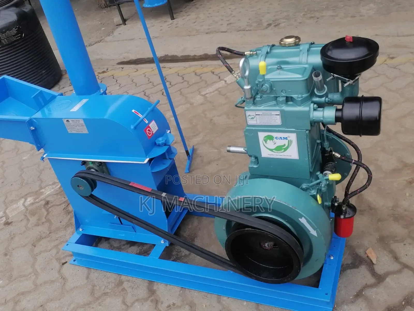 Gam38qc DIESEL 10hp Poshomill Heavy Duty.
